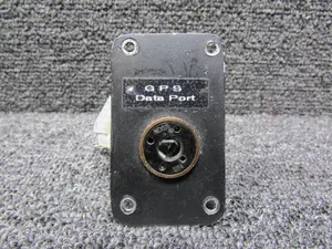 LearJet L-25 GPS Data Port Plate